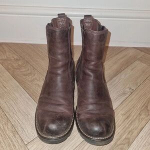 Clarks Women's Dark Brown Ankle Boots